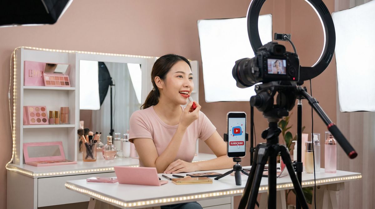 糖心vlog美妆视频教程